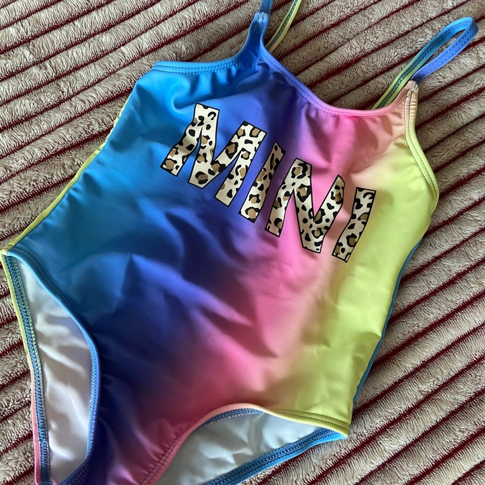 “Mini” Me Rainbow Ombre Swimsuit